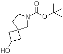 structure of CAS# 1239319-91-5, 2-羟基-6-氮杂螺[3.4]辛烷-6-羧酸叔丁酯