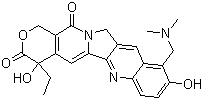 structure of CAS# 123948-87-8, 拓扑替康