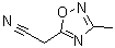 structure of CAS# 1239771-67-5, 3-甲基-1,2,4-恶二唑-5-乙腈