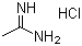 structure of CAS# 124-42-5, Acetamidine hydrochloride