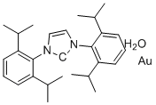 structure of CAS# 1240328-73-7, 1,3-双(2,6-二-i-丙基苯基)咪唑-2-亚基金(I)氢氧化物