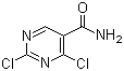 structure of CAS# 1240390-28-6, 2,4-二氯-5-嘧啶甲酰胺