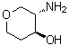 structure of CAS# 1240390-32-2, (3S,4S)-3-氨基四氢-2H-吡喃-4-醇