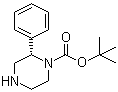 structure of CAS# 1240583-48-5, (S)-叔丁氧羰基-2-苯基哌嗪