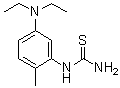 structure of CAS# 1241428-52-3, N-[5-(二乙基氨基)-2-甲基苯基]硫脲
