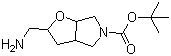 CAS # 1241675-74-0, (3aR,6aR)-rel-2-(Aminomethyl)hexahydro-5H-furo[2,3-c]pyrrole-5-carboxylic acid tert-butyl ester