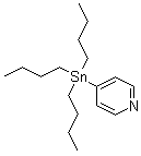 structure of CAS# 124252-41-1, 4-(三正丁基锡烷基)吡啶