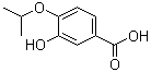 3-Hydroxy-4-(1-methylethoxy)benzoic acid molecular structure (CAS 1243404-33-2)