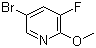 structure of CAS# 124432-70-8, 2-Methoxy-3-fluoro-5-bromopyridine