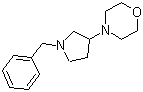 CAS 登录号：1245646-52-9, 4-[1-(苯基甲基)-3-吡咯烷基]吗啉