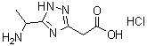 CAS # 1245647-90-8, 5-(1-Aminoethyl)-1H-1,2,4-triazole-3-acetic acid hydrochloride (1:1)