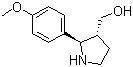 CAS # 1245648-74-1, (2R,3R)-rel-2-(4-Methoxyphenyl)-3-pyrrolidinemethanol