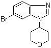 CAS # 1245649-58-4, 6-Bromo-1-(tetrahydro-2H-pyran-4-yl)-1H-benzimidazole