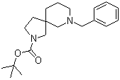 CAS 登录号：1245649-93-7, 7-苄基-2,7-二氮杂螺[4.5]癸烷-2-羧酸叔丁酯