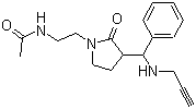 CAS 登录号：1245806-94-3, N-[2-[2-氧代-3-[苯基(2-丙炔-1-基氨基)甲基]-1-吡咯烷基]乙基]乙酰胺