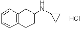 CAS 登录号：1246094-94-9, N-环丙基-1,2,3,4-四氢-2-萘胺盐酸盐