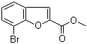 structure of CAS# 1247406-14-9, 7-溴苯并呋喃-2-甲酸甲酯