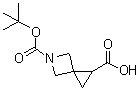 structure of CAS# 1251012-82-4, 5-(叔丁氧羰基)-5-氮杂螺[2.3]己烷-1-羧酸