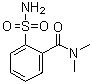 CAS # 125274-65-9, 2-(Aminosulfonyl)-N,N-dimethylbenzamide