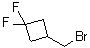 structure of CAS# 1252934-30-7, 3-(溴甲基)-1,1-二氟环丁烷
