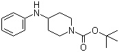 structure of CAS# 125541-22-2, 1-N-Boc-4-(Phenylamino)piperidine