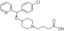 structure of CAS# 125602-71-3, Bepotastine
