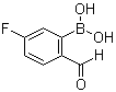 CAS # 1256355-30-2, 5-Fluoro-2-formylphenylboronic acid