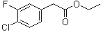 CAS 登录号：1256479-12-5, 4-氯-3-氟苯乙酸乙酯