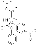 CAS 登录号：1256490-49-9, N-[(R)-(4-硝基苯氧基)苯氧基亚膦酰]-L-丙氨酸异丙酯