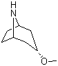 structure of CAS# 1256643-17-0, (3-内)-3-甲氧基-8-氮杂双环[3.2.1]辛烷
