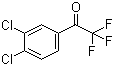 structure of CAS# 125733-43-9, 3',4'-二氯-2,2,2-三氟苯乙酮