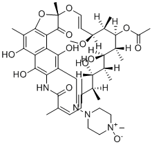 structure of CAS# 125833-03-6, Rifampicin EP Impurity B
