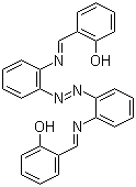 2,2'-[1,2-Diazenediylbis(2,1-phenylenenitrilomethylidyne)]bisphenol molecular structure (CAS 1258669-34-9)