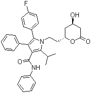 structure of CAS# 125995-03-1, Atorvastatin lactone