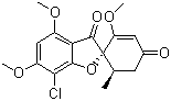 structure of CAS# 126-07-8, (+)-Griseofulvin