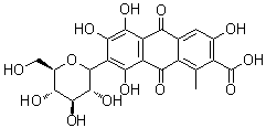 C.I. Natural Red 4 molecular structure (CAS 1260-17-9)