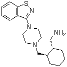 CAS 登录号：1260138-03-1, (1R,2R)-2-[[4-(1,2-苯并异噻唑-3-基)-1-哌嗪基]甲基]环己烷甲胺
