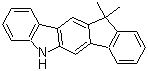 structure of CAS# 1260228-95-2, 5,11-Dihydro-11,11-dimethylindeno[1,2-b]carbazole