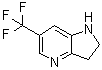 structure of CAS# 1260664-09-2, 2,3-二氢-6-(三氟甲基)-1H-吡咯并[3,2-b]吡啶