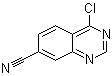 structure of CAS# 1260759-38-3, 4-氯-7-喹唑啉甲腈