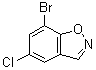 structure of CAS# 1260903-12-5, 7-Bromo-5-chloro-1,2-benzisoxazole