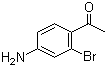 structure of CAS# 1261497-12-4, 4'-氨基-2'-溴苯乙酮