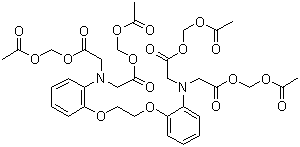 structure of CAS# 126150-97-8, 胞内钙荧光探针 BAPTA-AM