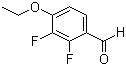 structure of CAS# 126162-95-6, 4-Ethoxy-2,3-difluorobenzaldehyde