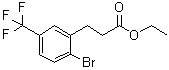 CAS # 1261779-31-0, 2-Bromo-5-(trifluoromethyl)benzenepropanoic acid ethyl ester