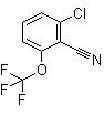 structure of CAS# 1261779-40-1, 2-氯-6-(三氟甲氧基)苯甲腈