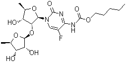 CAS # 1262133-66-3, 5'-Deoxy-2'-O-(5-deoxy-beta-D-ribofuranosyl)-5-fluoro-N-[(pentyloxy)carbonyl]cytidine