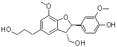 structure of CAS# 126253-41-6, 7R,8S-二氢去氢双松柏醇