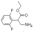 CAS 登录号：1263095-27-7, alpha-(氨基甲基)-2,6-二氟苯乙酸乙酯