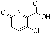 structure of CAS# 1263280-37-0, 3-氯-5,6-二氢-6-氧代-2-吡啶羧酸